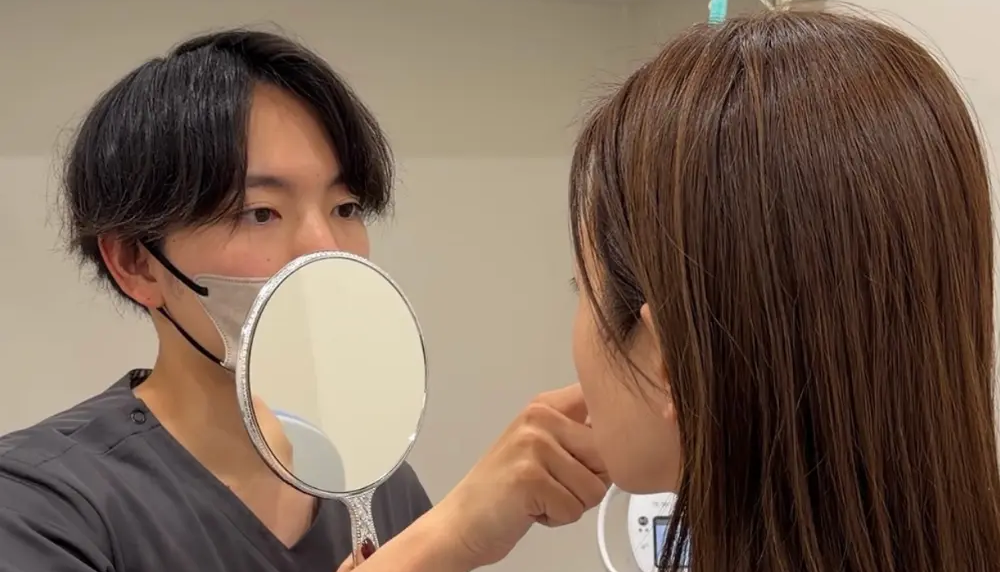 院長のカウンセリング風景