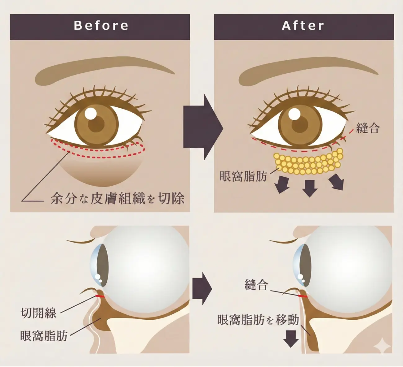 切開ハムラ法の仕組み